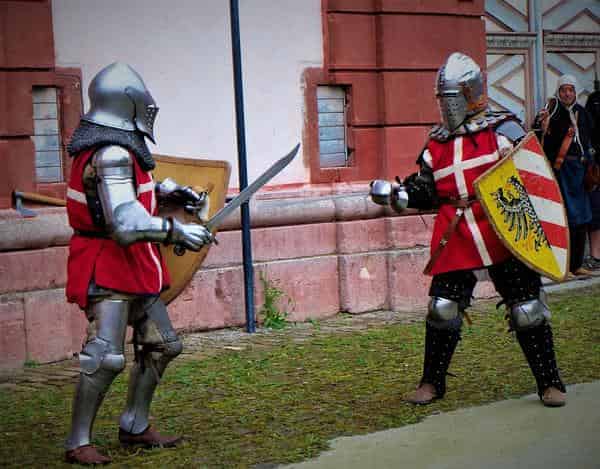 Ritter beim Museumsfest